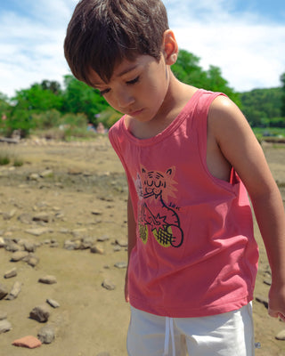 FRESH SIPPING SUPIMA® SLEEVELESS SHIRT